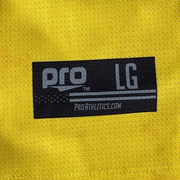 Unisex Jersey Blue Yellow Reversible Jersey Shirt North County Box Cali Tank Top - Picture 5 of 5